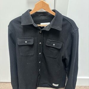 Anian Black Button-Up Shirt